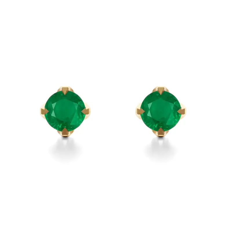 Kolczyki ze szmaragdem AJK_013